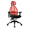 TOPSTAR Bürodrehstuhl Open Art® Edition mit Kopfstütze rot A006803O