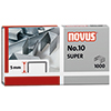 NOVUS Heftklammer No. 10 SUPER 1.000 St./Pack. Produktbild pa_produktabbildung_1 S