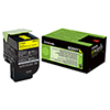 Lexmark Toner 802HY gelb A007501X