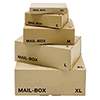 Versandkarton Mail-Box braun