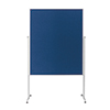 magnetoplan® Moderationstafel Design evolution plus Filz blau Produktbild pa_produktabbildung_1 S