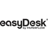 easyDesk® Stehtisch 1.140 x 1.100 x 750 mm (B x H x T) weiß Produktbild lg_markenlogo_1 lg
