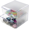 Deflecto® Organisationsbox Cube 2 Schubladen A007988N