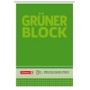 BRUNNEN Briefblock Grüner Block DIN A5 A007991W
