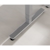 Hammerbacher Schreibtisch 1.200 x 630-1.270 x 800 mm (B x H x T) grau Produktbild pa_produktabbildung_2 S