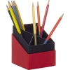 SOHO Stifteköcher exklusiv rot Produktbild pa_ohnedeko_1 S