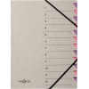 PAGNA Ordnungsmappe Easy Grey 12 Fächer A010474C