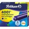 Pelikan Tintenpatrone 4001 TP/6 löschbar 6 St./Pack. A010563V