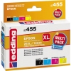 edding Tintenpatrone Epson 26XL schwarz, cyan, magenta, gelb A010747X