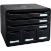 Exacompta Schubladenbox STORE-BOX Maxi Black Office schwarz A010949J