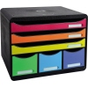 Exacompta Schubladenbox STORE-BOX Maxi Iderama® schwarz A010949L