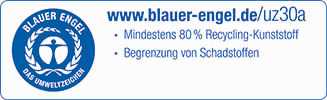 Exacompta Papierkorb ECOBIN marineblau Produktbild sg_siegel_blauerengel_1 sg