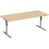 Geramöbel Schreibtisch Elektro-Flex 1.800 x 650-1.250 x 800 mm (B x H x T) buche Produktbild pa_produktabbildung_1 S