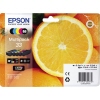 Epson Tintenpatrone 33 schwarz, cyan, magenta, gelb, fotoschwarz A012228J