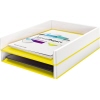 Leitz Briefablage WOW Duo Colour gelb/weiß Produktbild pa_ohnedeko_1 S