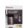 Verbatim Adapter USB-C-Stecker/LAN-Buchse A012253Q