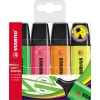 STABILO® Textmarker 4 St./Pack. gelb, grün, orange, pink Produktbild pa_produktabbildung_1 S