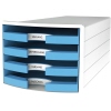 HAN Schubladenbox IMPULS offen weiß Trend Colour hellblau Produktbild pa_produktabbildung_1 S
