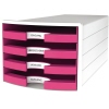 HAN Schubladenbox IMPULS offen weiß Trend Colour pink Produktbild pa_produktabbildung_1 S