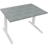 Schreibtisch all in one 1.200 x 645-1.275 x 800 mm (B x H x T) beton hell verkehrsweiß Produktbild pa_produktabbildung_1 S