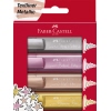 Faber-Castell Textmarker Textliner 46 Metallic 4 St./Pack. A012793B