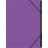 Exacompta Ordnungsmappe 7 Fächer violett Produktbild pa_produktabbildung_1 S