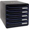 Exacompta Schubladenbox BIG-BOX plus Black Office A012905D