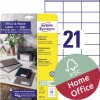 Avery Zweckform Universaletikett Home Office 70 x 41 mm (B x H) A013016G