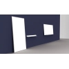 magnetoplan® Wandbefestigung Design-Thinking Wall Tray Produktbild pa_ohnedeko_1 S