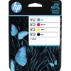 HP Tintenpatrone 912 ca. 300 Seiten schwarz, ca. 3 x 315 Seiten farbig schwarz, cyan, magenta, gelb A013170X