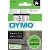DYMO® Schriftbandkassette D1 6 mm x 7 m (B x L) transparent Produktbild pa_produktabbildung_2 S