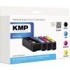 KMP Tintenpatrone Kompatibel mit HP 973X schwarz, cyan, magenta, gelb