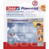 tesa® Haken Powerstrips® transparent Deco A013477C