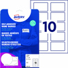 Avery Zweckform Namensetikett wieder ablösbar 80 x 50 mm (B x H) A013500K