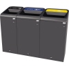 Rubbermaid Abfallsammelsystem Recyclingstation 87 l A013502E