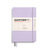 LEUCHTTURM Notizbuch Smooth Colours Medium Softcover blanko lilac Produktbild pa_ohnedeko_1 S