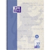 Oxford Collegeblock Recycling DIN A4+ liniert mit Rand innen/außen 27 blau Produktbild pa_produktabbildung_1 S