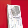 SIGEL Glasboard Artverum 48 x 48 x 1,5 cm (B x H x T) hochglänzend rot Produktbild pa_ohnedeko_2 S