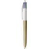 BIC® Mehrfarbkugelschreiber 4 Colours® Wood Style A014049F