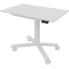 NowyStyl Schreibtisch eModel 2.0 MINI 900 x 710-1.170 x 550 mm (B x H x T) weiß