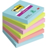 Post-it® Haftnotiz Super Sticky Notes Cosmic Collection 76 x 76 mm (B x H) 6 Block/Pack.