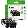 KMP Tintenpatrone Kompatibel mit Epson 35XL schwarz, cyan, magenta, gelb A014271G