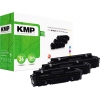 KMP Toner Kompatibel mit HP 410X cyan, magenta, gelb A014272D