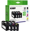 KMP Tintenpatrone Kompatibel mit Epson 34XL schwarz, cyan, magenta, gelb A014273L
