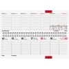 rido/idé Schreibtischquerkalender septant 2024 Produktbild pa_produktabbildung_2 S