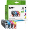 KMP Tintenpatrone Kompatibel mit HP 364XL schwarz, cyan, magenta, gelb A014314I