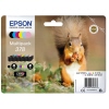 Epson Tintenpatrone 378 schwarz, cyan, magenta, gelb, fotocyan, fotomagenta A014345N