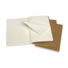 Moleskine® Notizheft Cahier XL punktkariert (dotted) packpapierbraun Produktbild pa_produktabbildung_2 S
