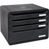 Exacompta Schubladenbox BIG-BOX plus quer ECOBlack A014442K