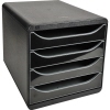 Exacompta Schubladenbox BIG-BOX Glossy schwarz glossy Produktbild pa_produktabbildung_1 S